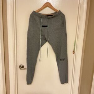 Essentials Gray Track Pants